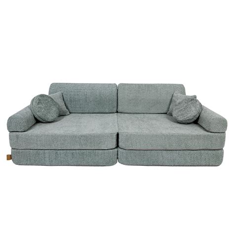 Minkšta modulinė sofa vaikų kambaryje