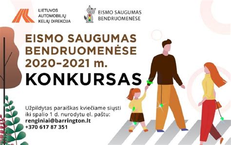 Bendruomenės renginys saugaus eismo tema