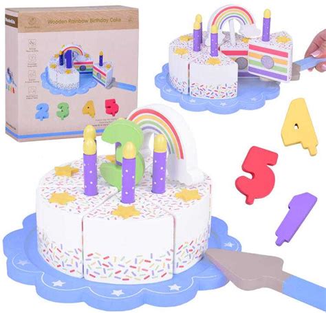 spalvingas gimtadienio tortas su skaičiumi 2