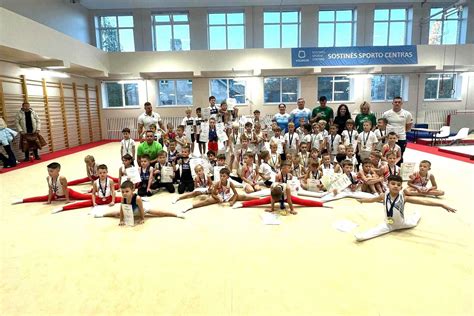 vaikų gimnastikos varžybos