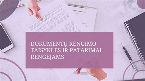 Teisinių dokumentų rengimo procesas