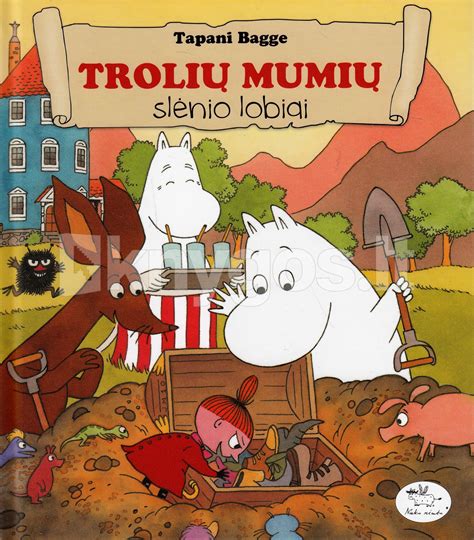 Trolių Mumių šeimos nuotykių iliustracija
