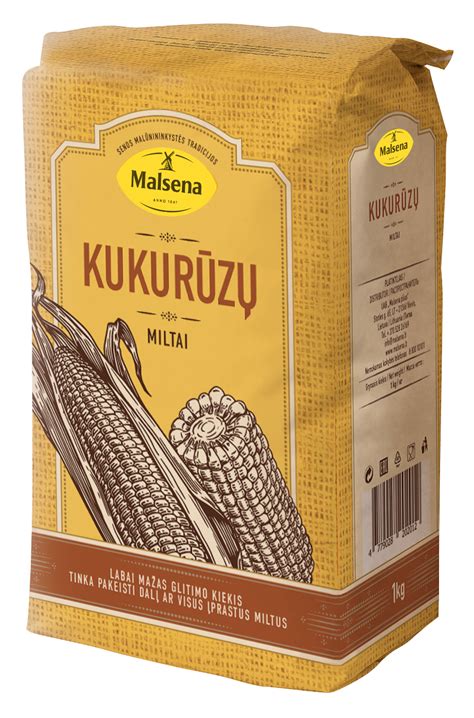 kukurūzų košės paruošimo schema