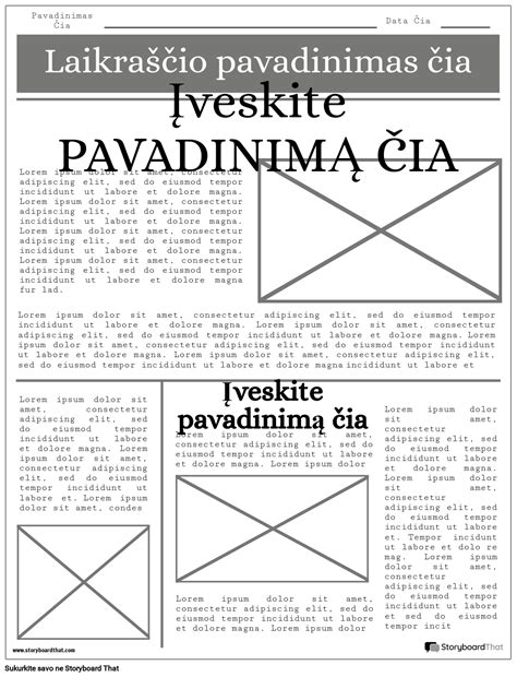 vaikas klijuoja laikraščio iškarpas