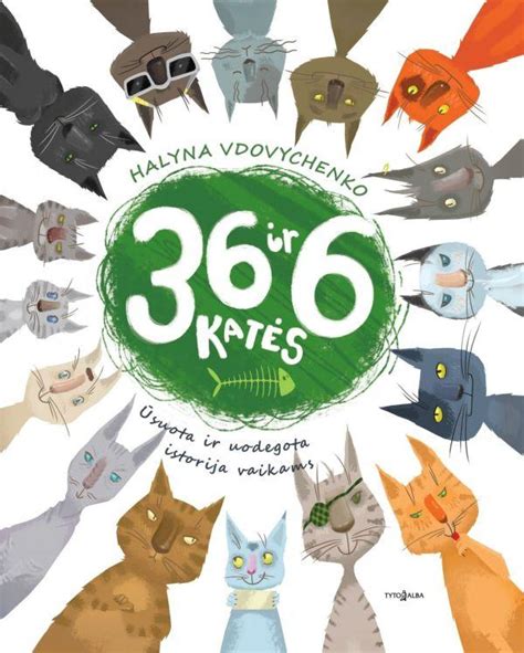 Knygos „36 ir 6 katės“ viršelis