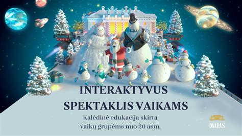 Kalėdinis spektaklis vaikams su muzikantais ir aktoriais