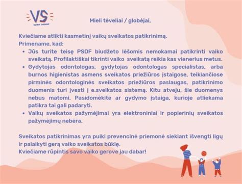 Vaiko fizinės sveikatos nauda