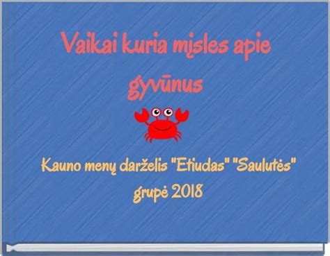 vaikai spėlioja mįsles apie gyvūnus