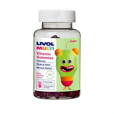 Vitaminų guminukai skirtingų formų