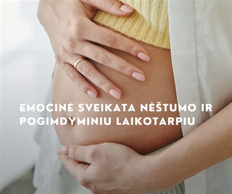 Emocinė būsena nėštumo metu