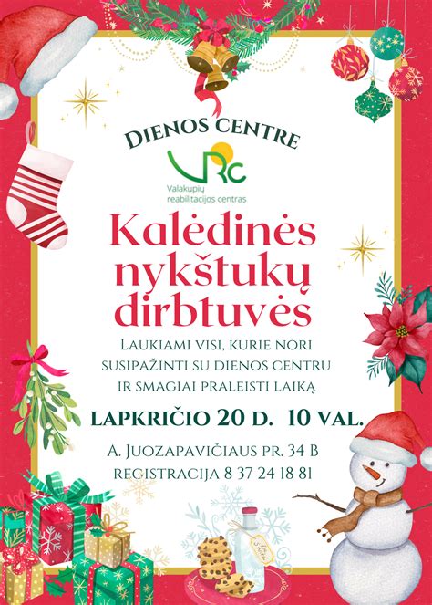 Šeima dalyvaujanti kalėdinėse dirbtuvėse