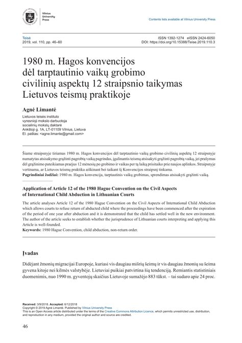 1980 m. Hagos konvencijos schema