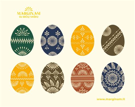 Kiaušinių marginimas su lipdukais ir flomasteriais