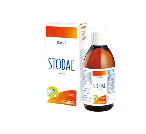 Stodal sirupo dozavimo instrukcija
