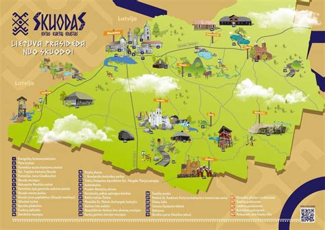 Šokių studijų vietų žemėlapis