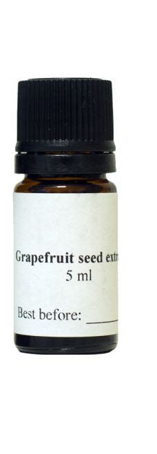 Greipfrutų sėklų ekstrakto buteliukas