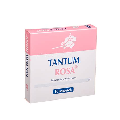 TANTUM ROSA pakuotė ir granulės