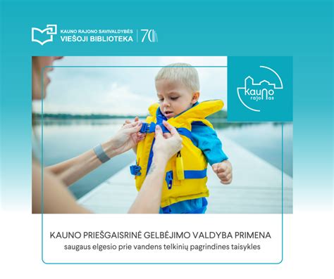 saugaus elgesio prie vandens taisyklės