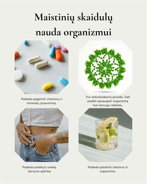 Maistinių skaidulų nauda virškinimui