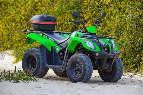 vaikiško keturračio techninė priežiūra ir detalės