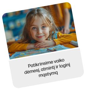Vaikas, besimokantis su džiaugsmu ir susidomėjimu