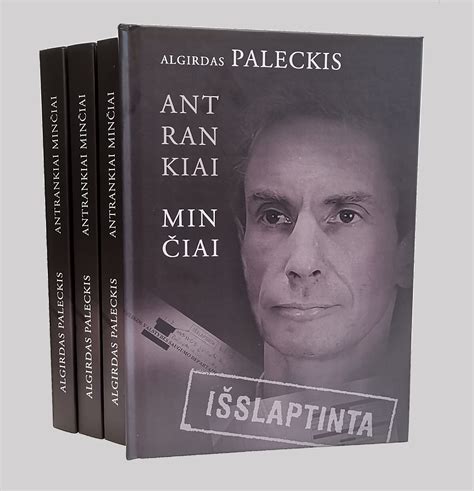 Algirdo Paleckio knygos