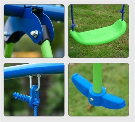 vaikiškos sūpynės lauko aikštelėje