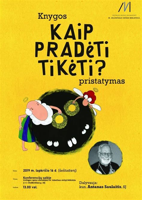 Antano Saulaičio knygų vaikams pristatymas