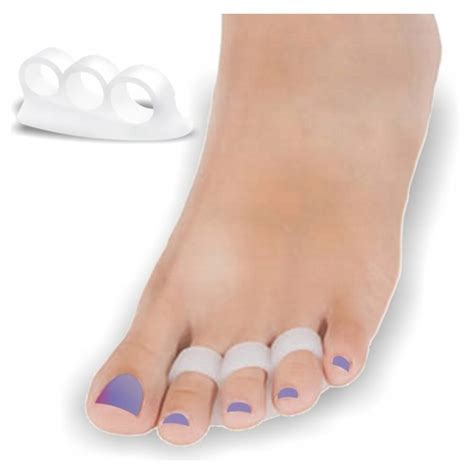 Silikoniniai tarpupirščiai su sidabru