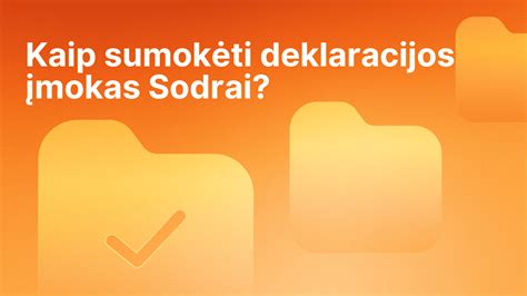 Lentelė su informacija apie įmokas Sodrai
