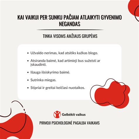 Psichologinė pagalba vaikams po trauminio įvykio