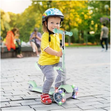 Mini paspirtukas su sėdyne vaikams