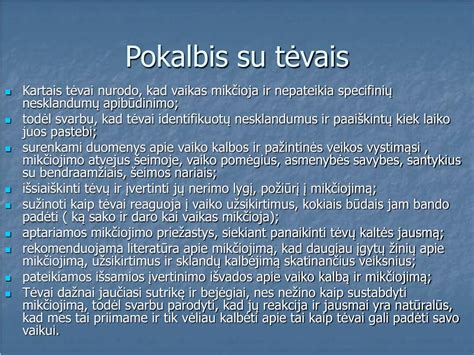 Auklės pokalbis su tėvais
