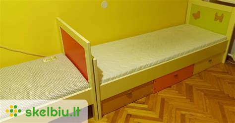 Vaikiškos lovos su čiužiniais 200x90