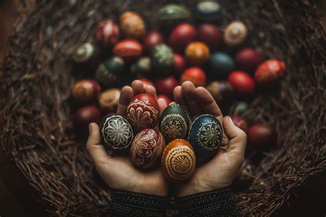 Nuotrauka: Velykų margučių marginimas