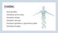 Molekulinė genetika ir chromosomos
