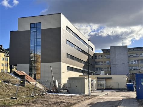 Vilniaus Antakalnio klinikinės ligoninės fasadas