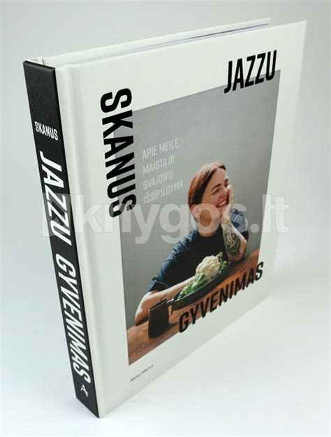 Knygos „Skanus Jazzu gyvenimas“ viršelis