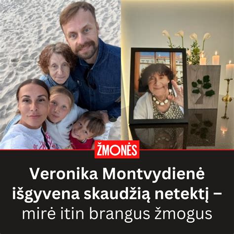 Veronikos Montvydienės šeima