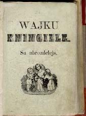 Istorinė knyga „Vaikų knygelė“