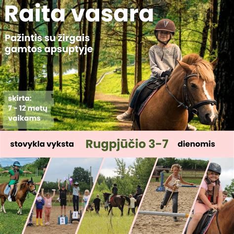 Vasaros stovyklos veiklos gamtoje