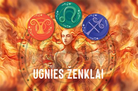 Šaulio ženklo simbolis ir ugnies elementas