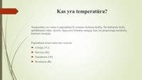 Temperatūros matavimo būdai vaikams