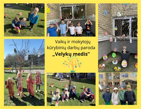 Vaikų darbų paroda darželyje