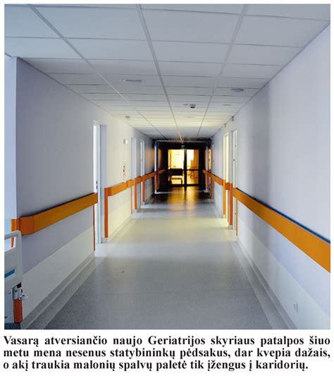 Telšių ligoninės vaikų skyriaus interjeras