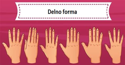Delno ir pirštų formų tipai chiromantijoje