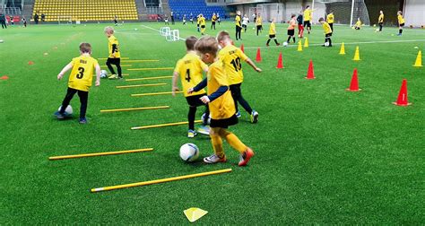 Vaikų futbolo treniruotės schema