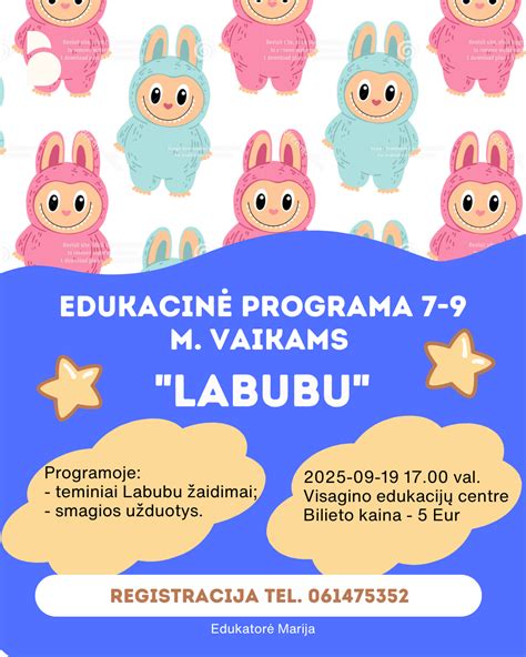 bibliotekos edukacinė programa vaikams