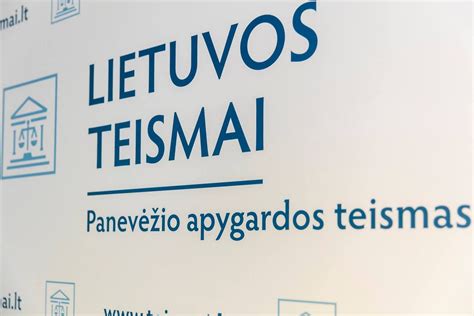 Teismo rūmų vaizdas