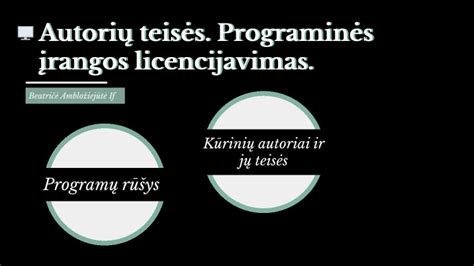Autorinių teisių paaiškinimas